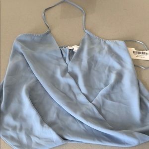 Olivaceous halter top NWT